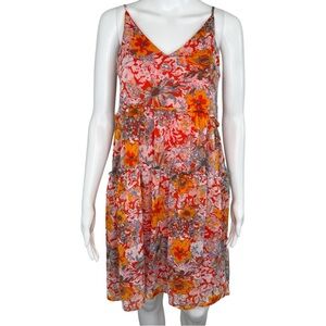 Chelsea & Violet Girls Floral Tiered Dress XL